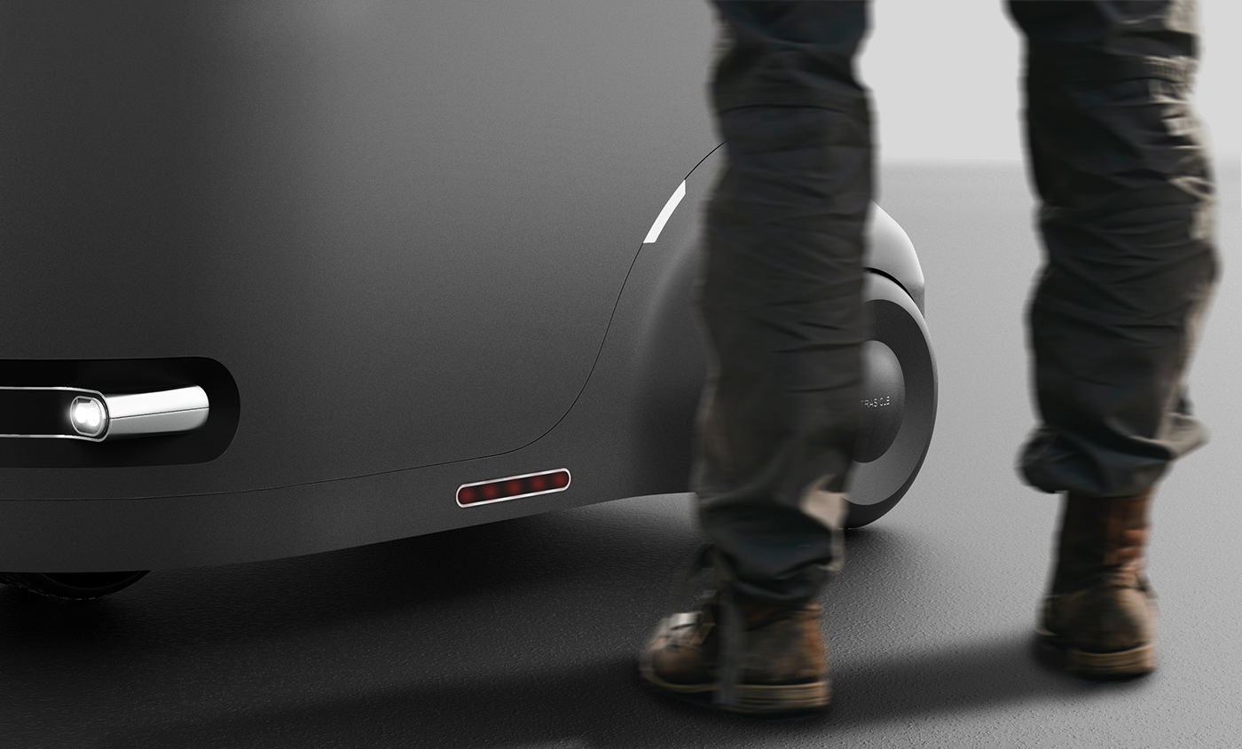 TRASICLE MINI，trash can，Design，intelligence，