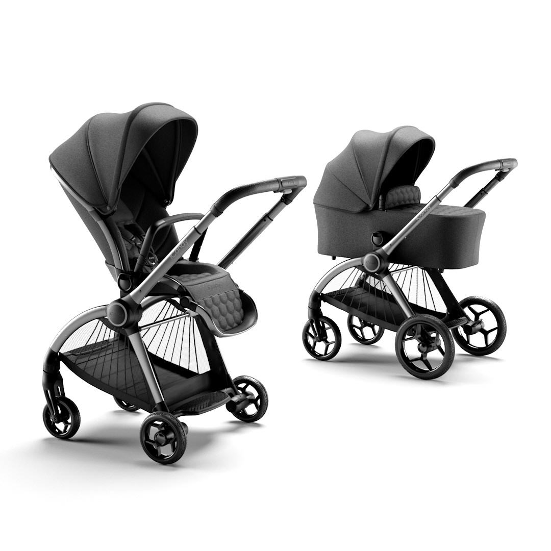 baby carriage，product design，Appearance design，exquisite，