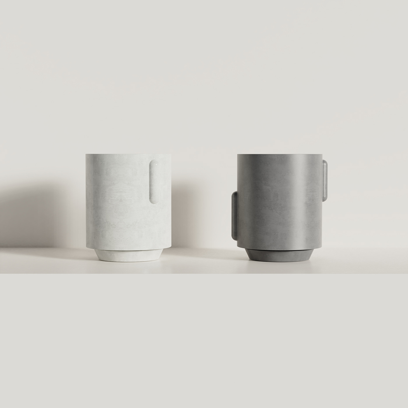 ceramics，Flowerpot，Design，Simplicity，