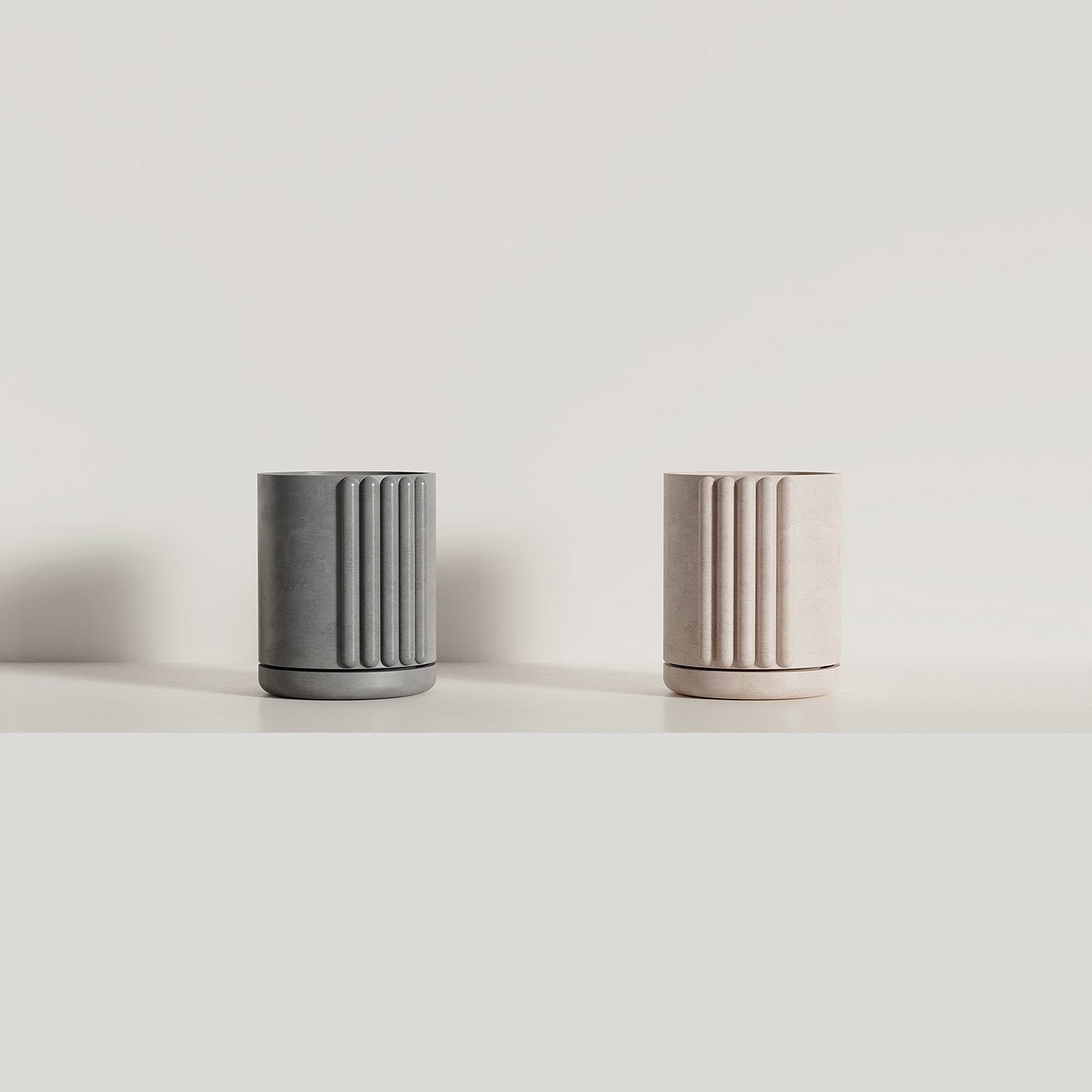 ceramics，Flowerpot，Design，Simplicity，