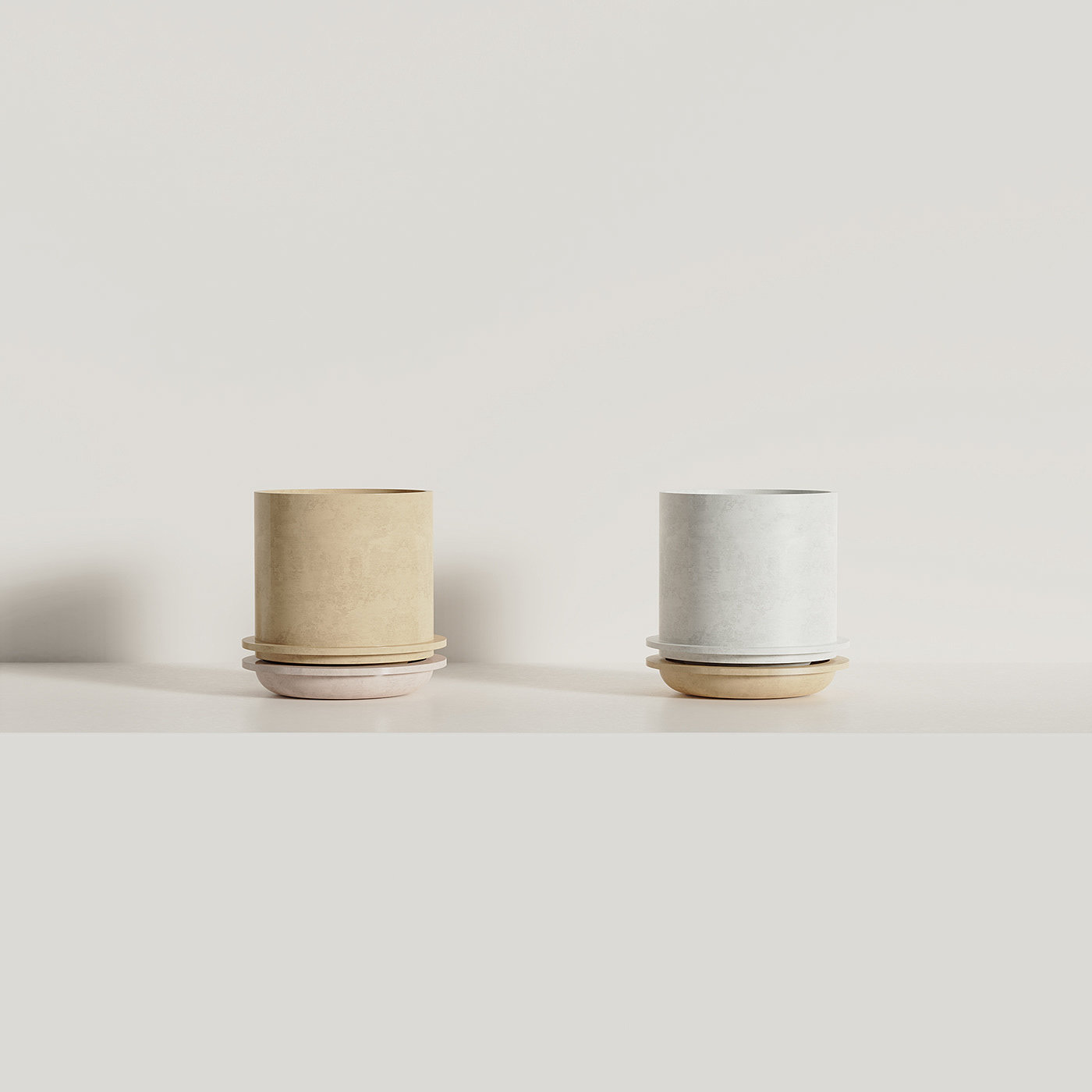 ceramics，Flowerpot，Design，Simplicity，