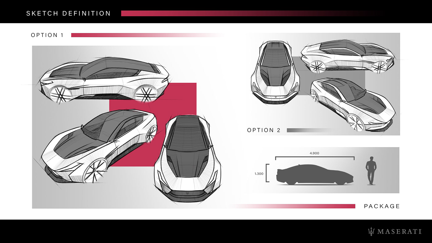 Maserati，Sports car，Appearance design，Cool，concept，