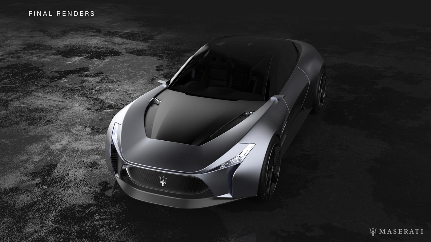 Maserati，Sports car，Appearance design，Cool，concept，