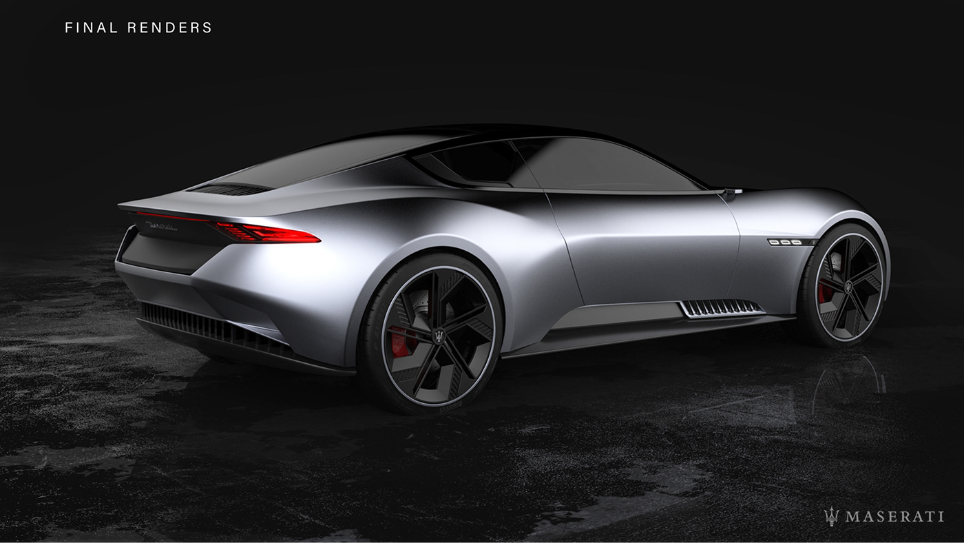 Maserati，Sports car，Appearance design，Cool，concept，