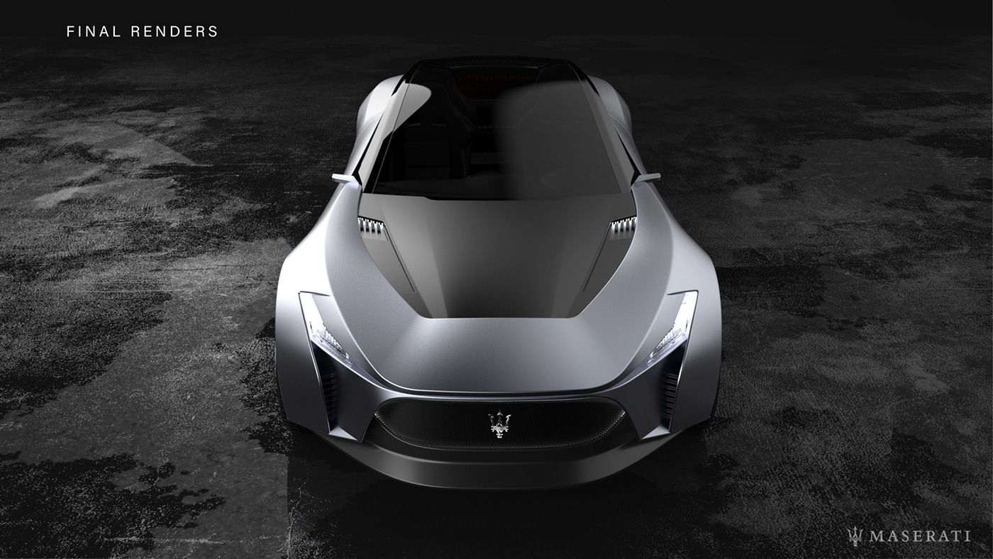 Maserati，Sports car，Appearance design，Cool，concept，
