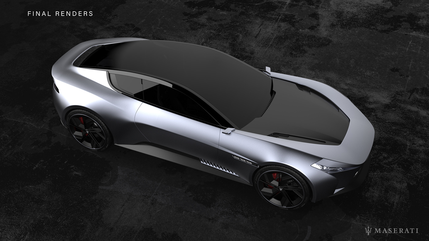 Maserati，Sports car，Appearance design，Cool，concept，