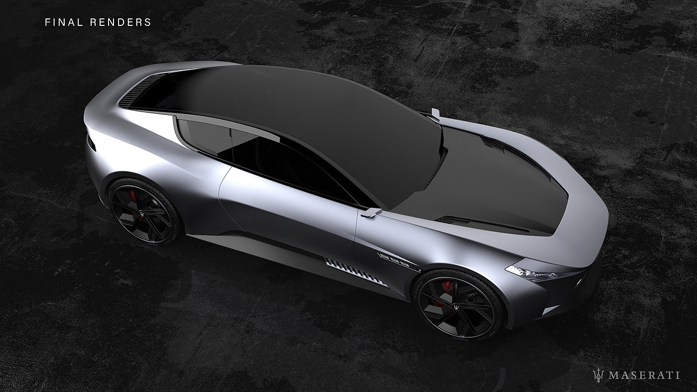 Maserati，Sports car，Appearance design，Cool，concept，