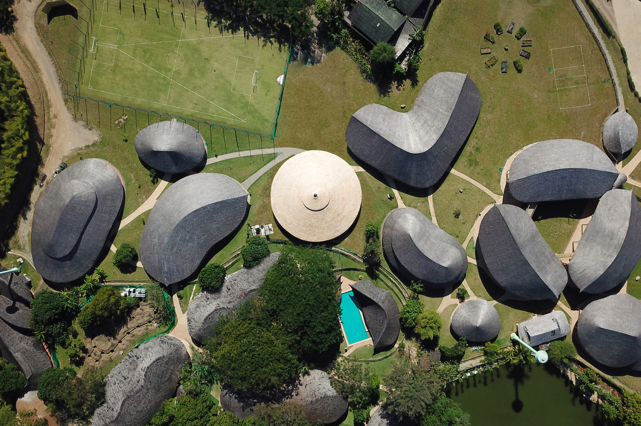 Architecture，Bamboo，library，Design，