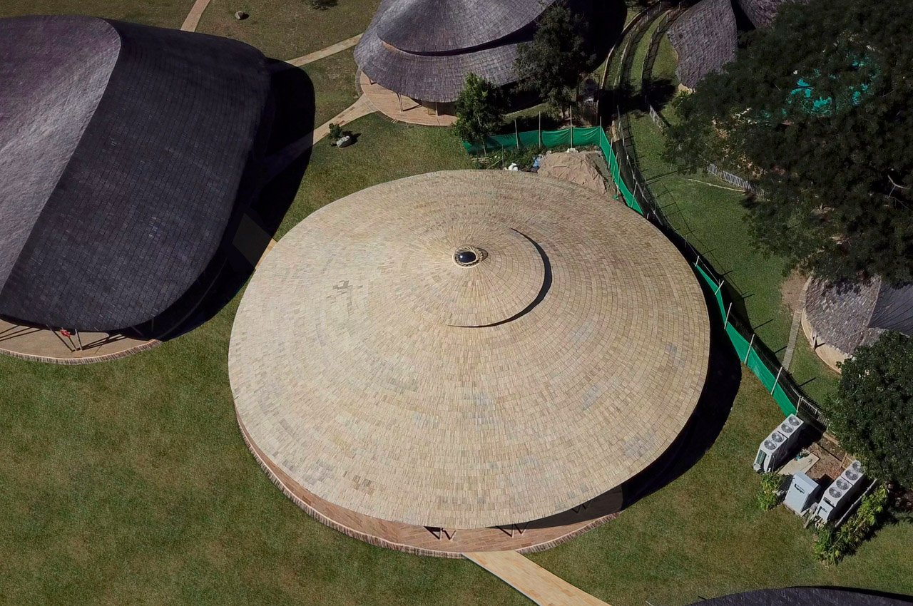 Architecture，Bamboo，library，Design，