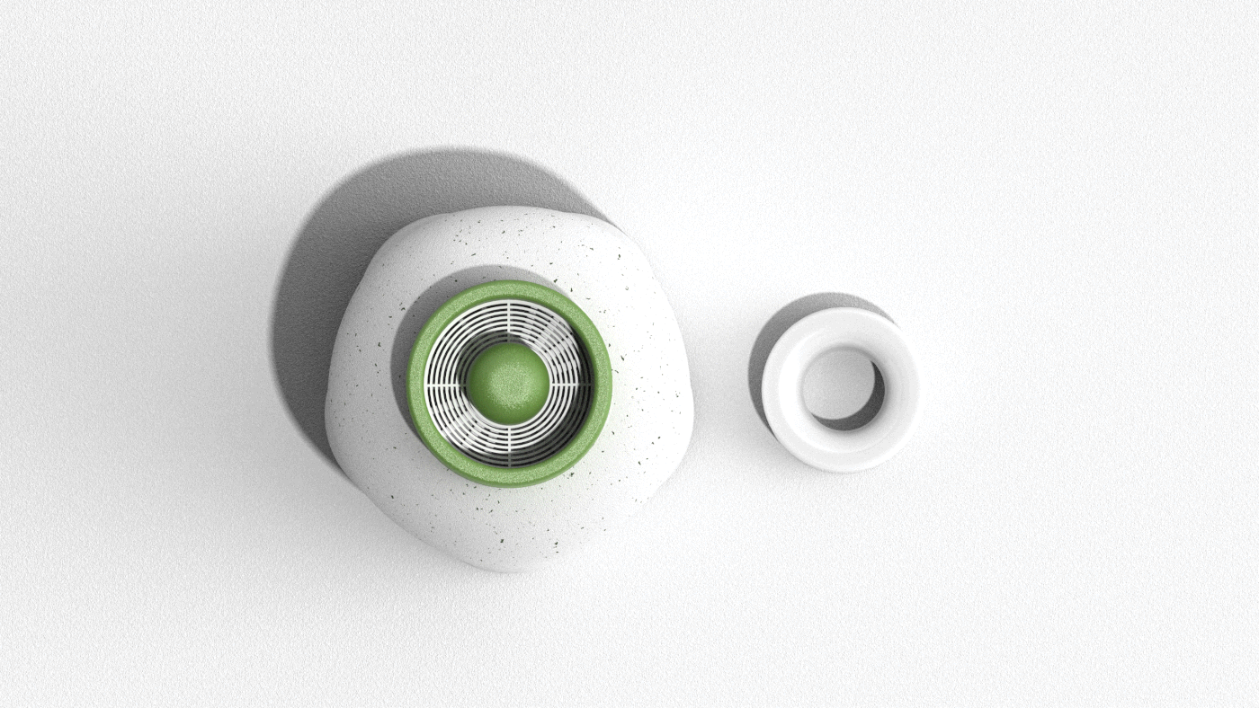 Foran，Electronic diffuser，product design，Bouquet，