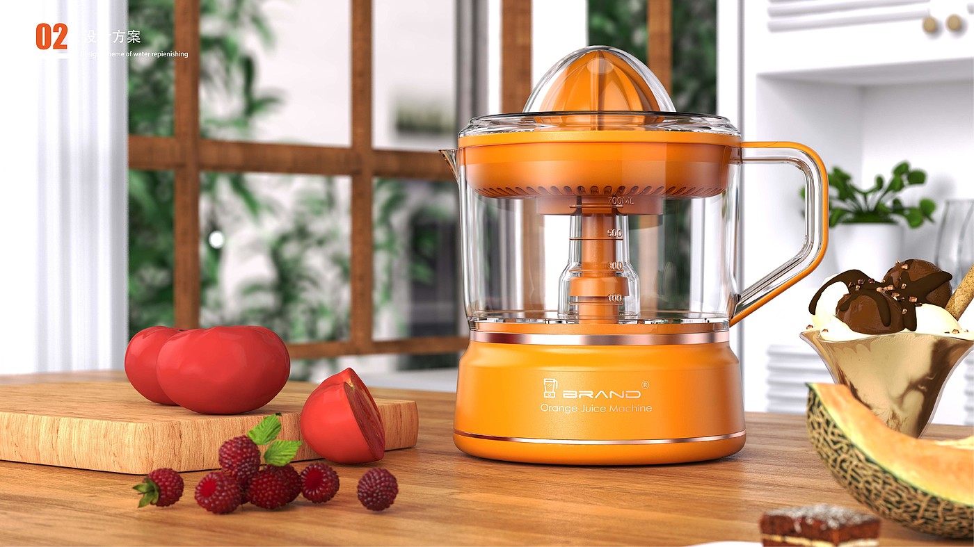 Orange juicer，liquidizer，Desktop orange juicer，