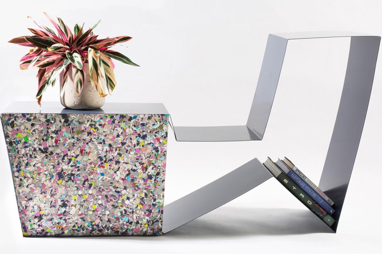 Waste utilization，shoes，Design，Environmental protection materials，Recycled materials，Public seat，bookshelf，