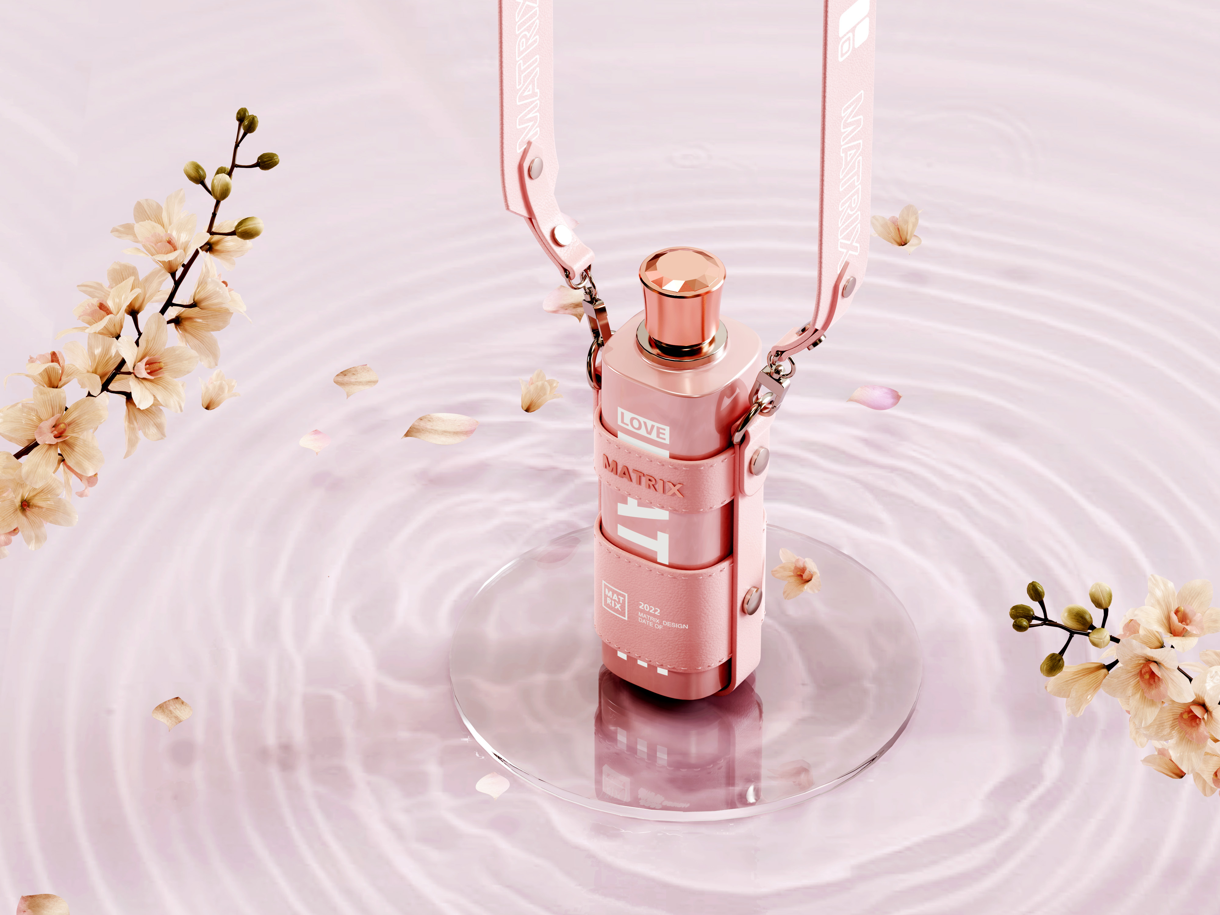 Water cup，vacuum cup，Fashion slung cup，