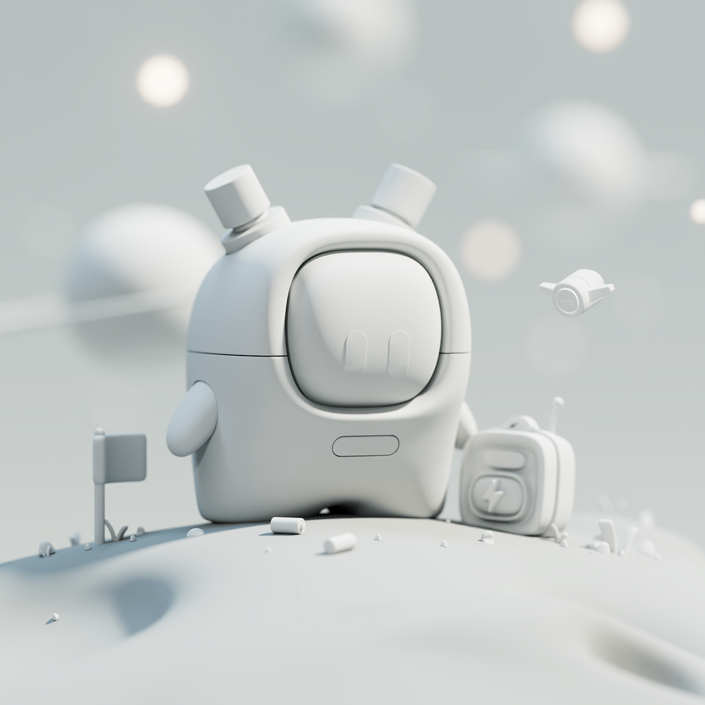 Design，robot，lovely，manual，