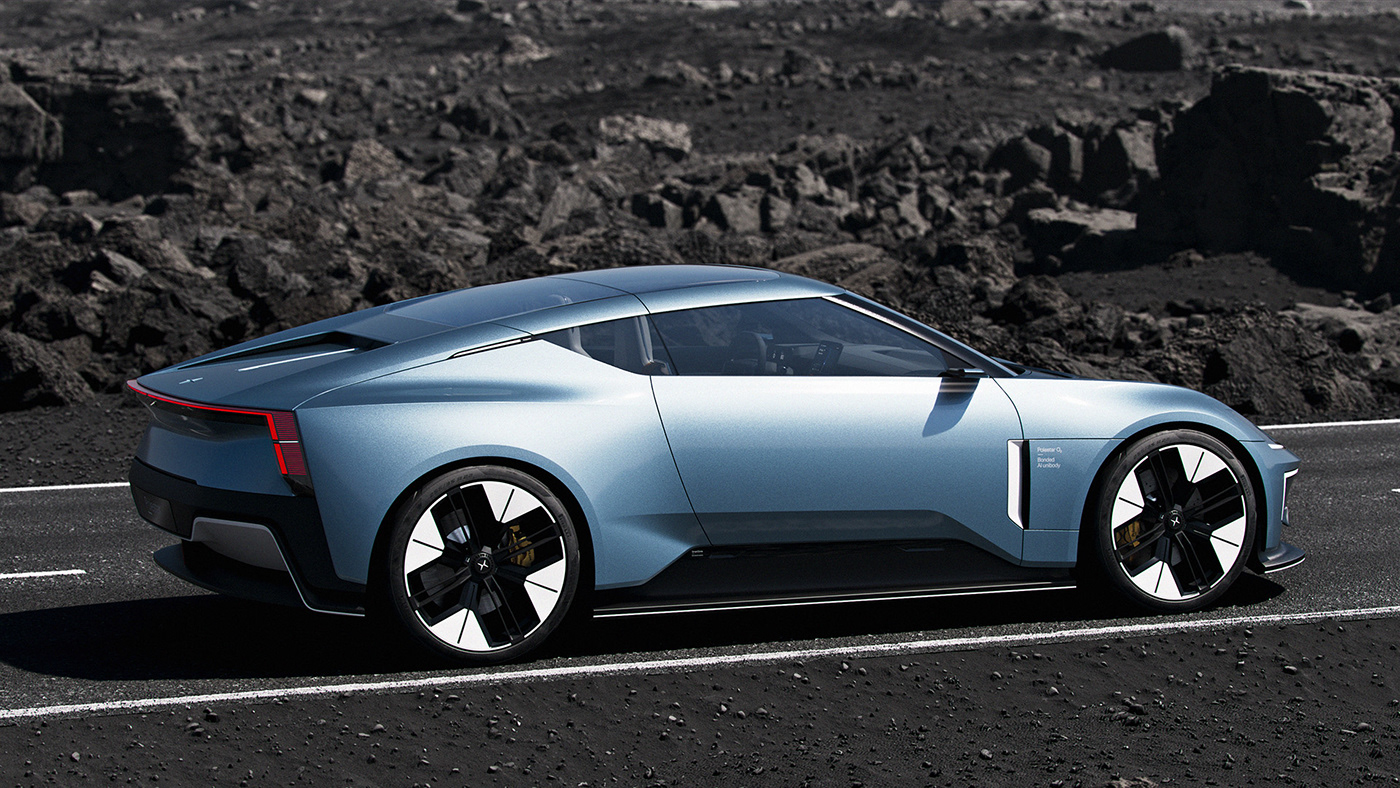 Polestar O2，Art，automobile，Visual design，