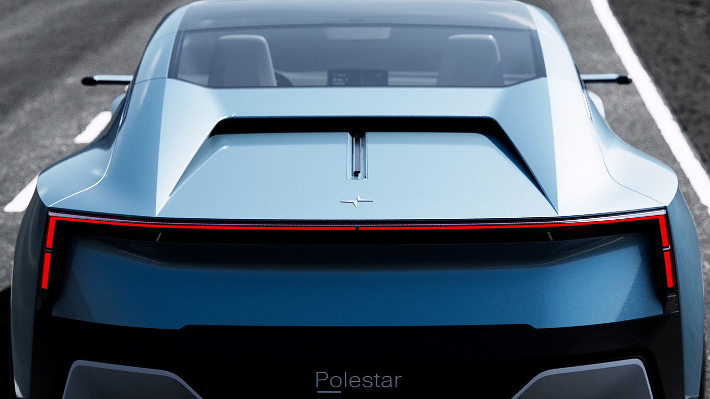 Polestar O2，艺术，汽车，视觉设计，