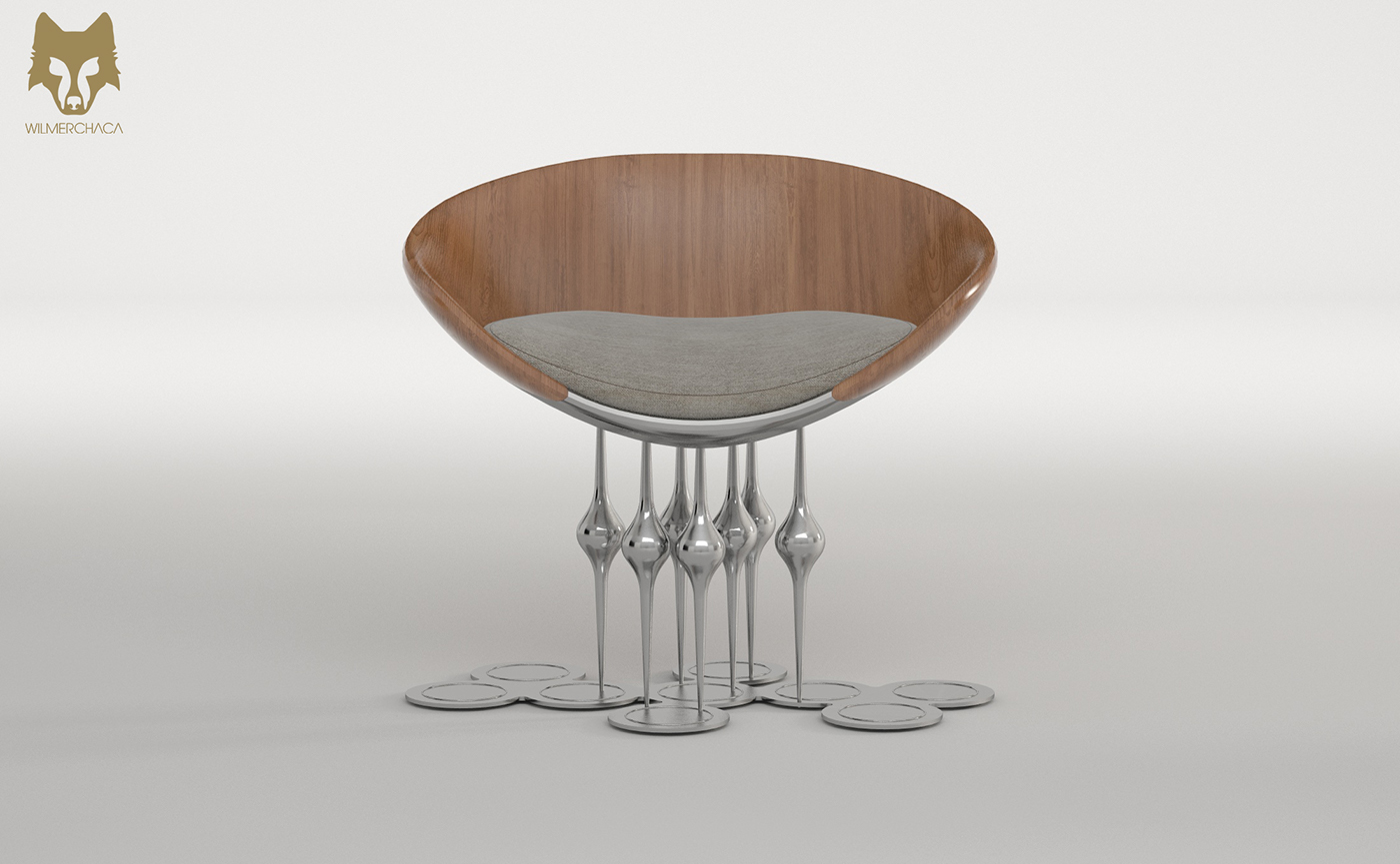 Jellievis，chair，furniture design ，product design，