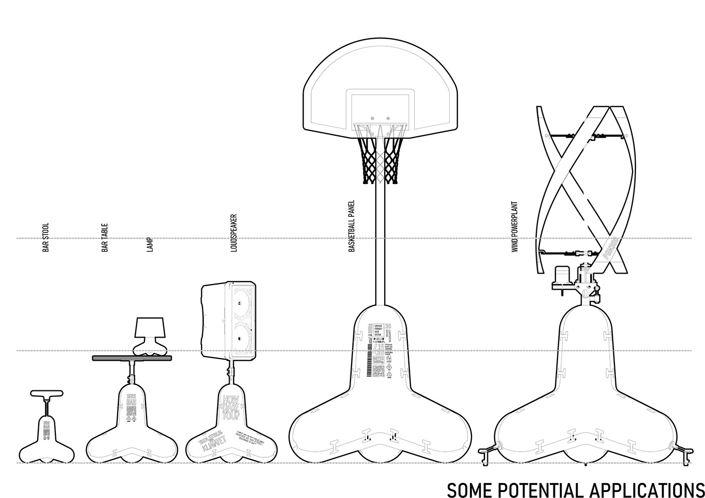MSFCS，Carrier，Multipurpose，base，Tables and chairs，multi-function，