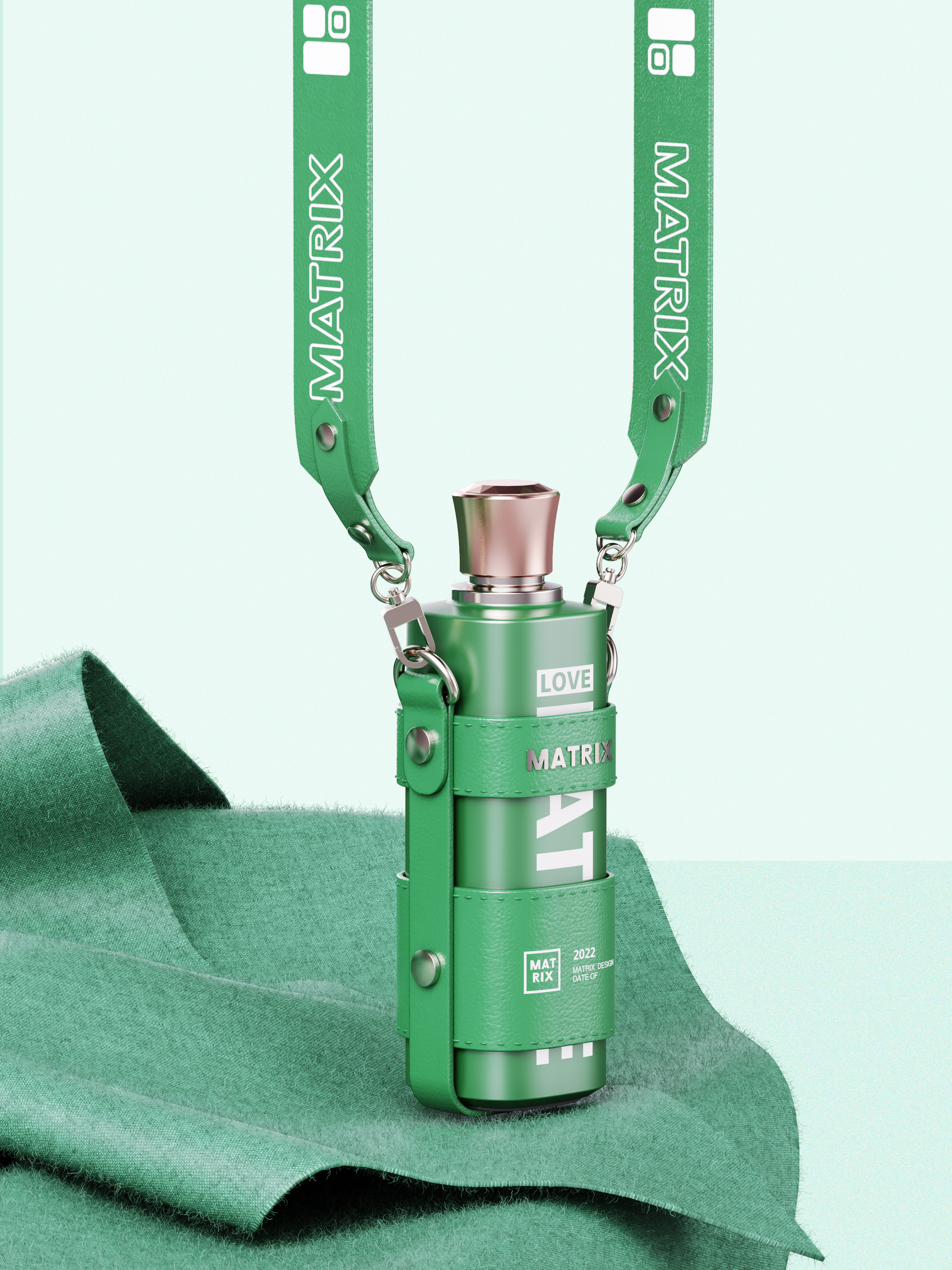 Water cup，vacuum cup，Fashion slung cup，