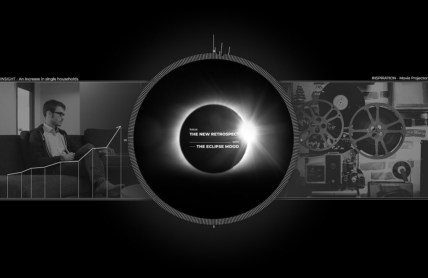 industrial design，Beam projector，solar eclipse，conceptual design，