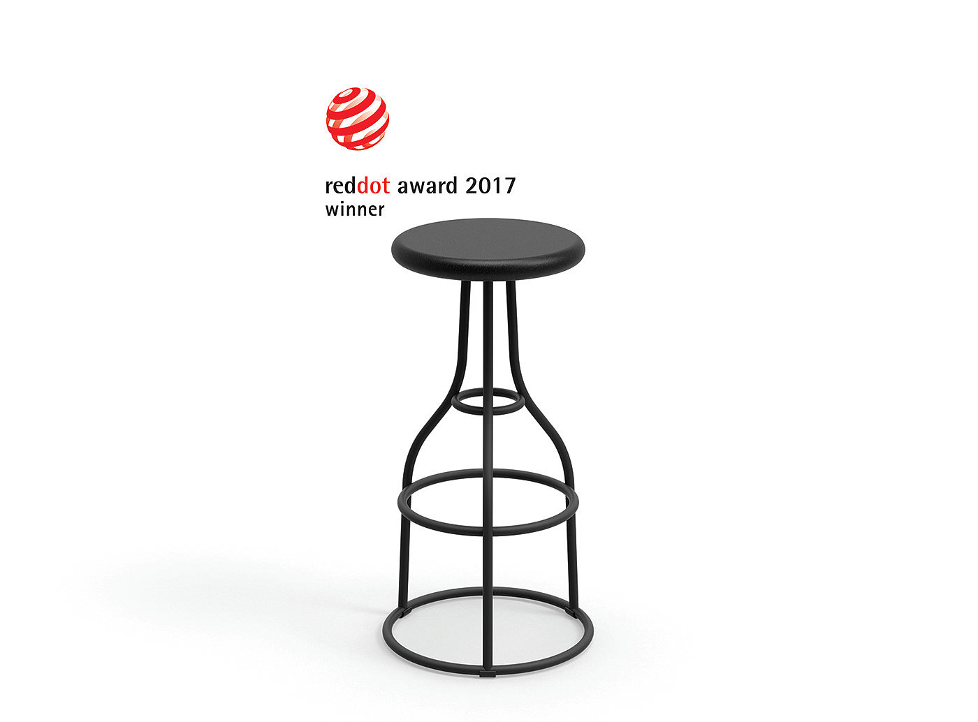 Wine Bar Stool，Lefteris Tsampikaki，Bar stool，
