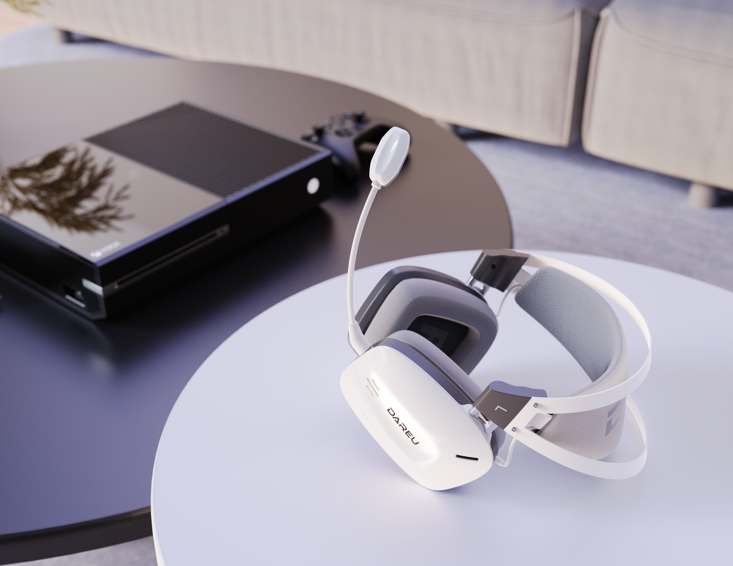 Daryou，headset，E-sports headset，Listen to the voice to distinguish the position，Eat chicken，Daryou Game Headset，