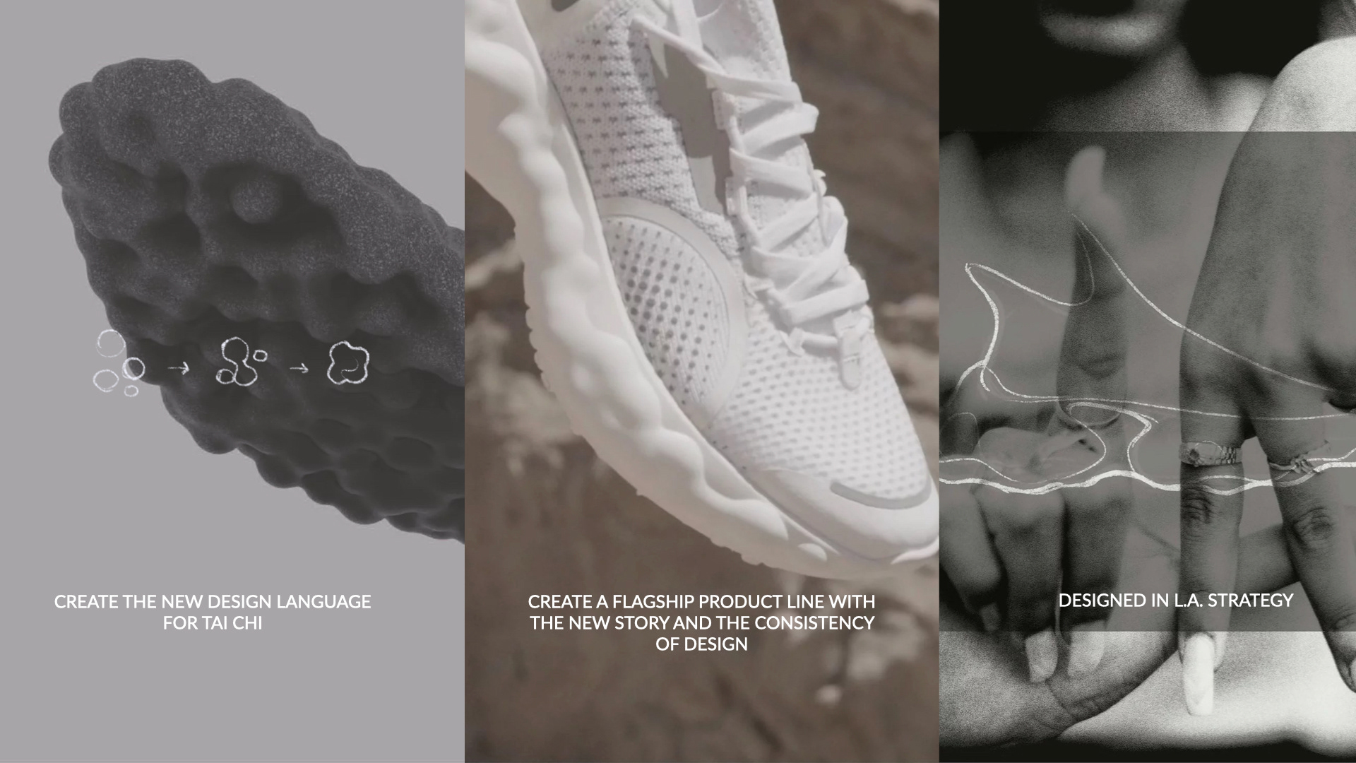 kui cai，Tai chi cloud R-1，Sneaker design，product design，PEAK brand，Taichi technology，