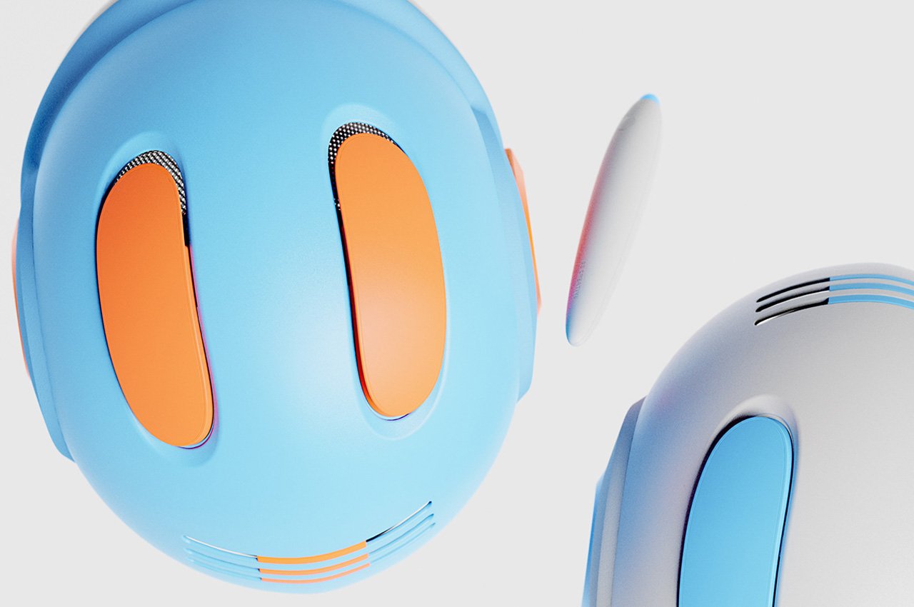 Designer Dot，AR helmet concept，product design，virtual reality，Augmented reality，3D space，children，Intelligent design，