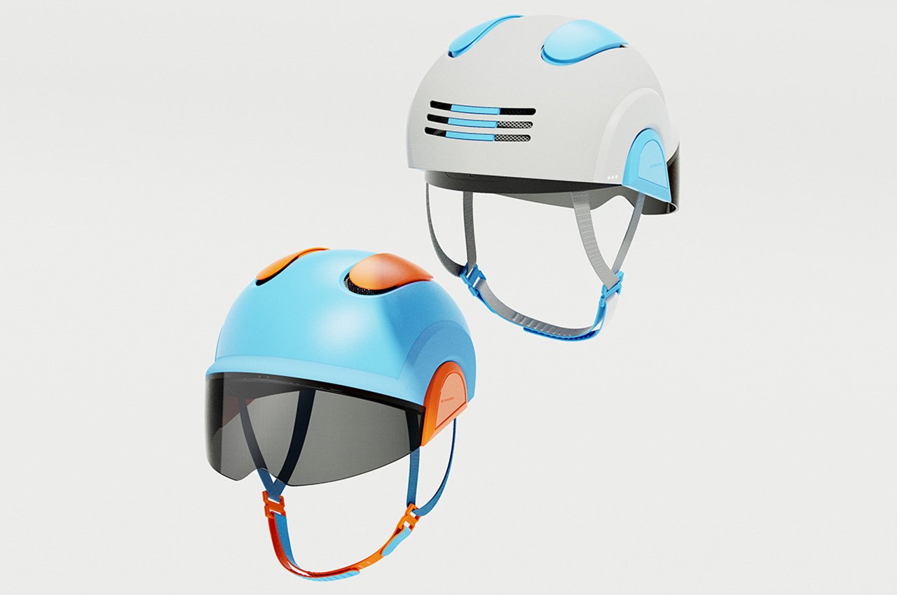 Designer Dot，AR helmet concept，product design，virtual reality，Augmented reality，3D space，children，Intelligent design，