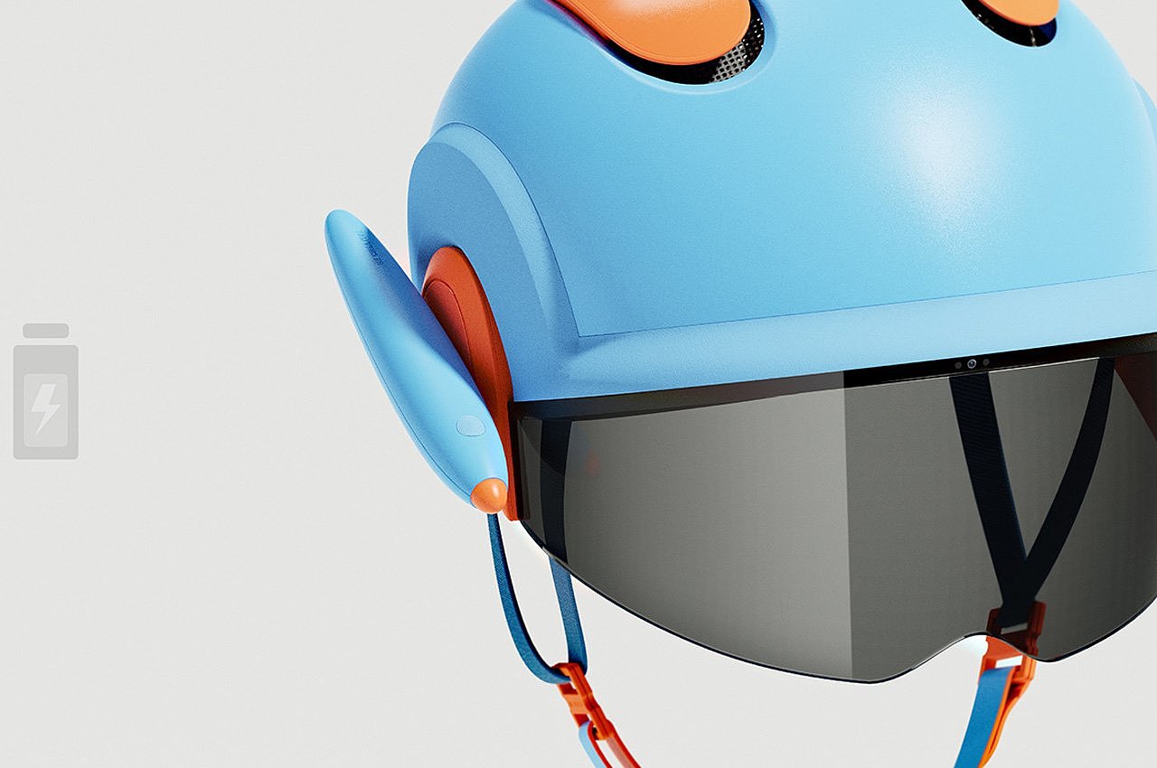 Designer Dot，AR helmet concept，product design，virtual reality，Augmented reality，3D space，children，Intelligent design，