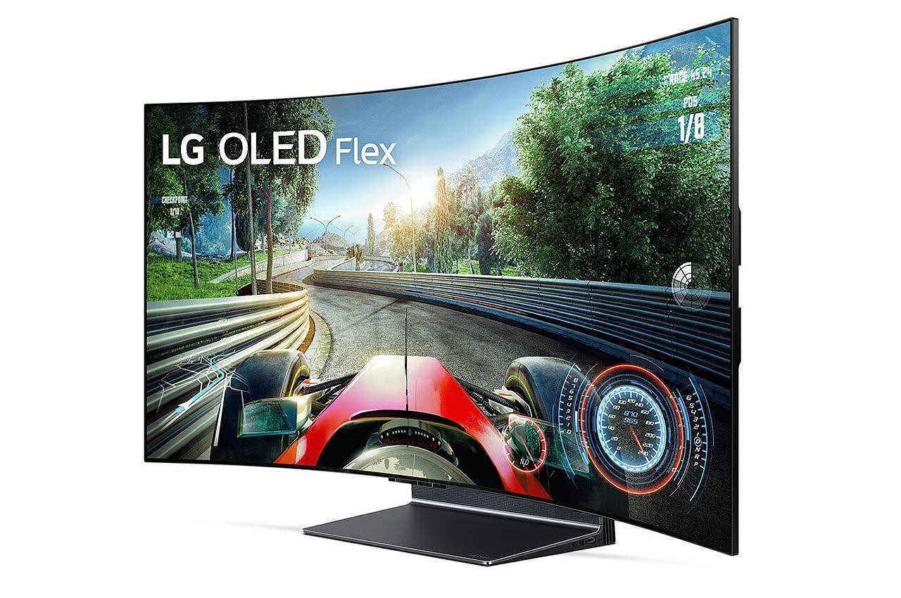 lg，OLED 电视，LG OLED Flex，产品设计，可弯曲，沉浸感，