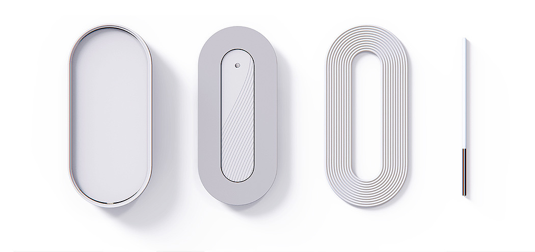 Japanese style，wireless charger ，HYUU，Japanese Zen，product design，Juwon Kim，