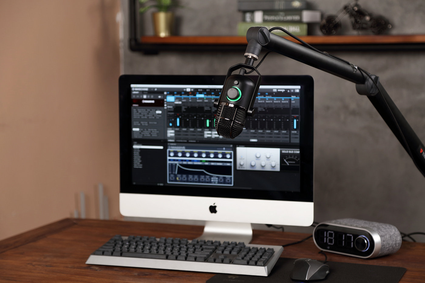 CURA DESIGN，USB Microphone，product design，dome，Microphone，Retro style，