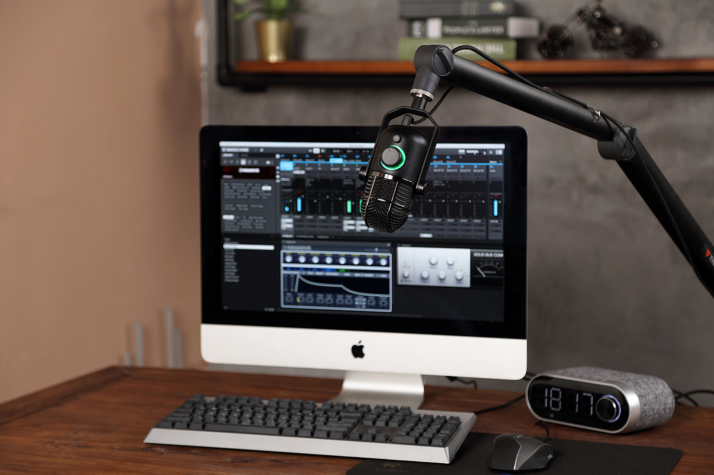 CURA DESIGN，USB Microphone，product design，dome，Microphone，Retro style，