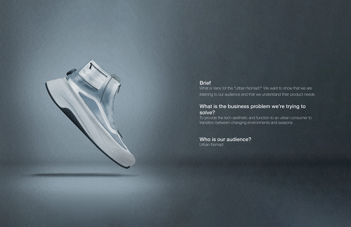 Gabriel Pimentel，SIM-PLIS-TECH，product design，vans，Waterproof design，Air permeability，modernization，Ergonomics，