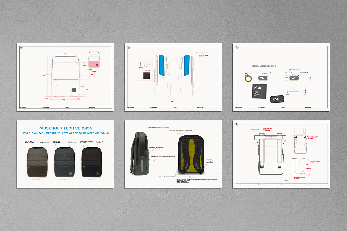 Riccardo Trussi，Passenger bag series，product design，Urban series，multi-function，practical，
