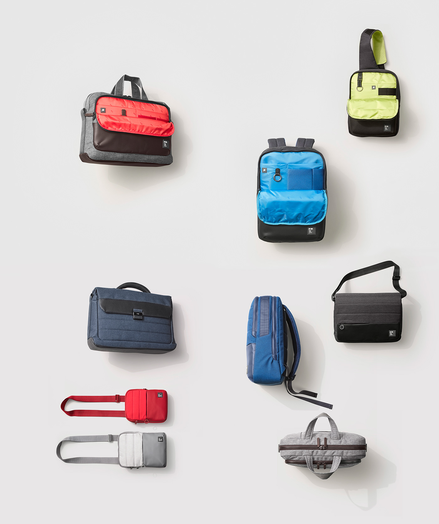 Riccardo Trussi，Passenger bag series，product design，Urban series，multi-function，practical，