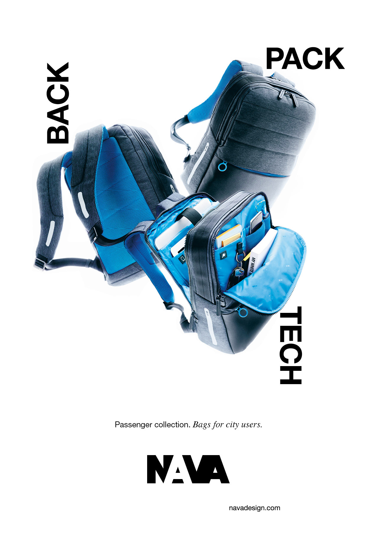 Riccardo Trussi，Passenger bag series，product design，Urban series，multi-function，practical，