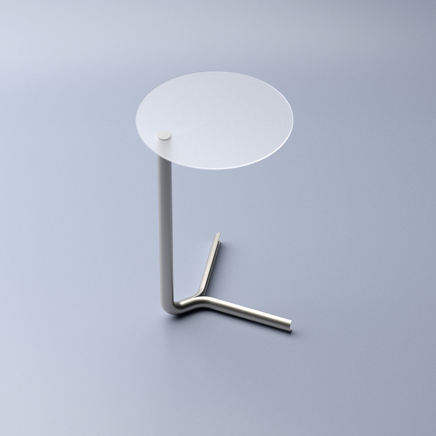 Deniz Aktay，“分手”边桌，产品设计，Side Table，极简风格，