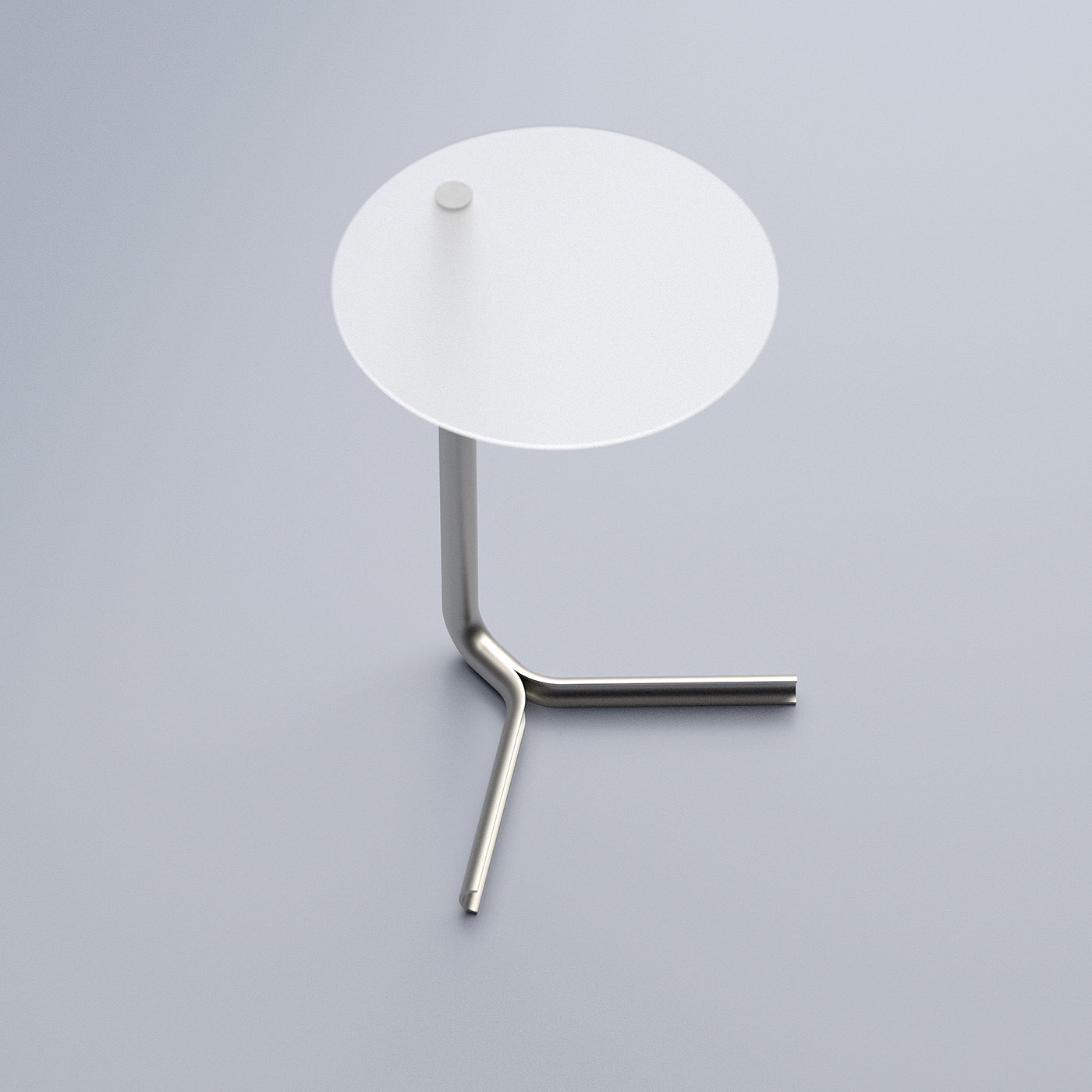 Deniz Aktay，“分手”边桌，产品设计，Side Table，极简风格，