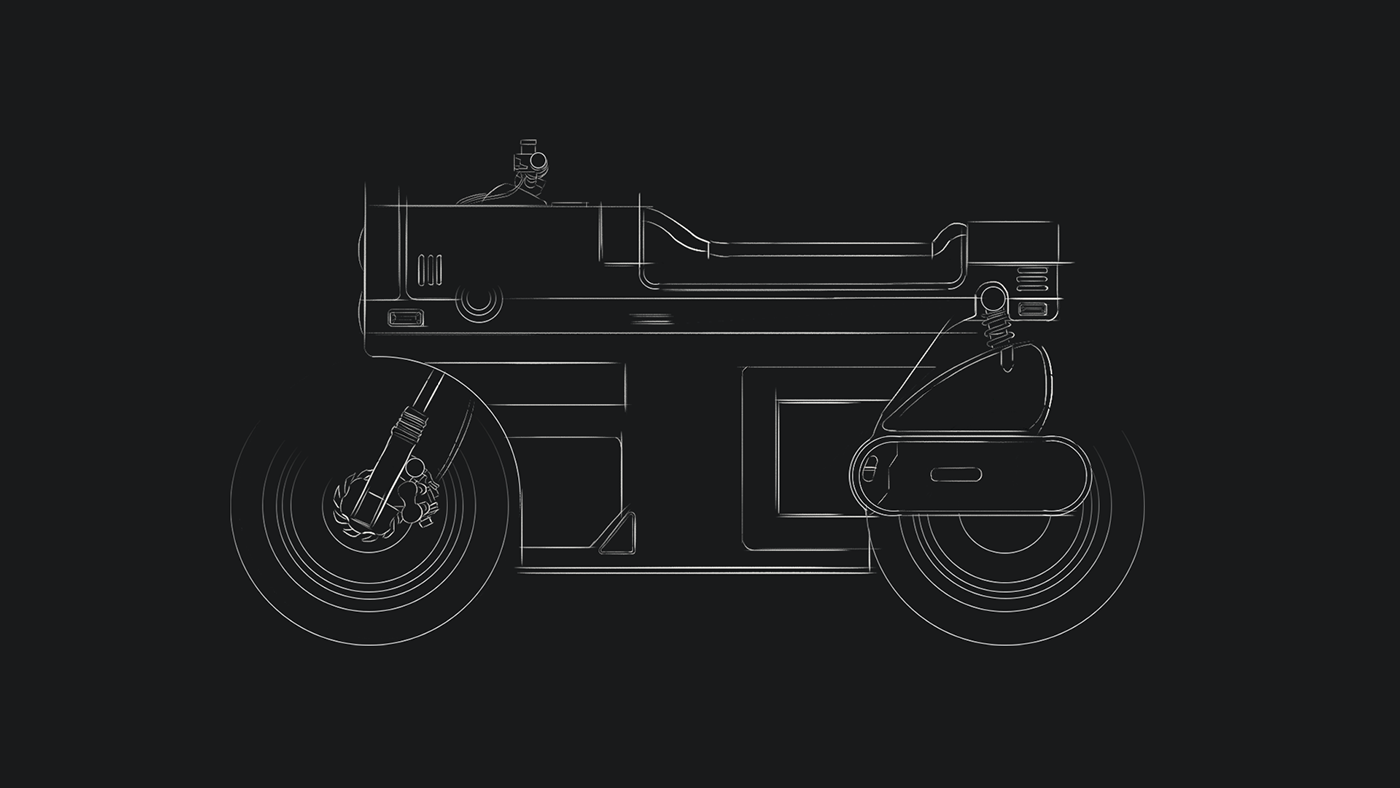 motorcycle，concept，Cool，