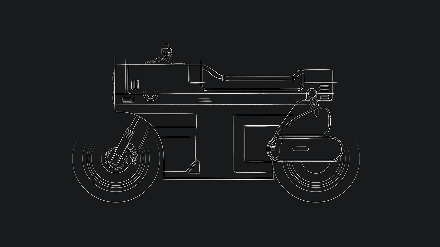 motorcycle，concept，Cool，