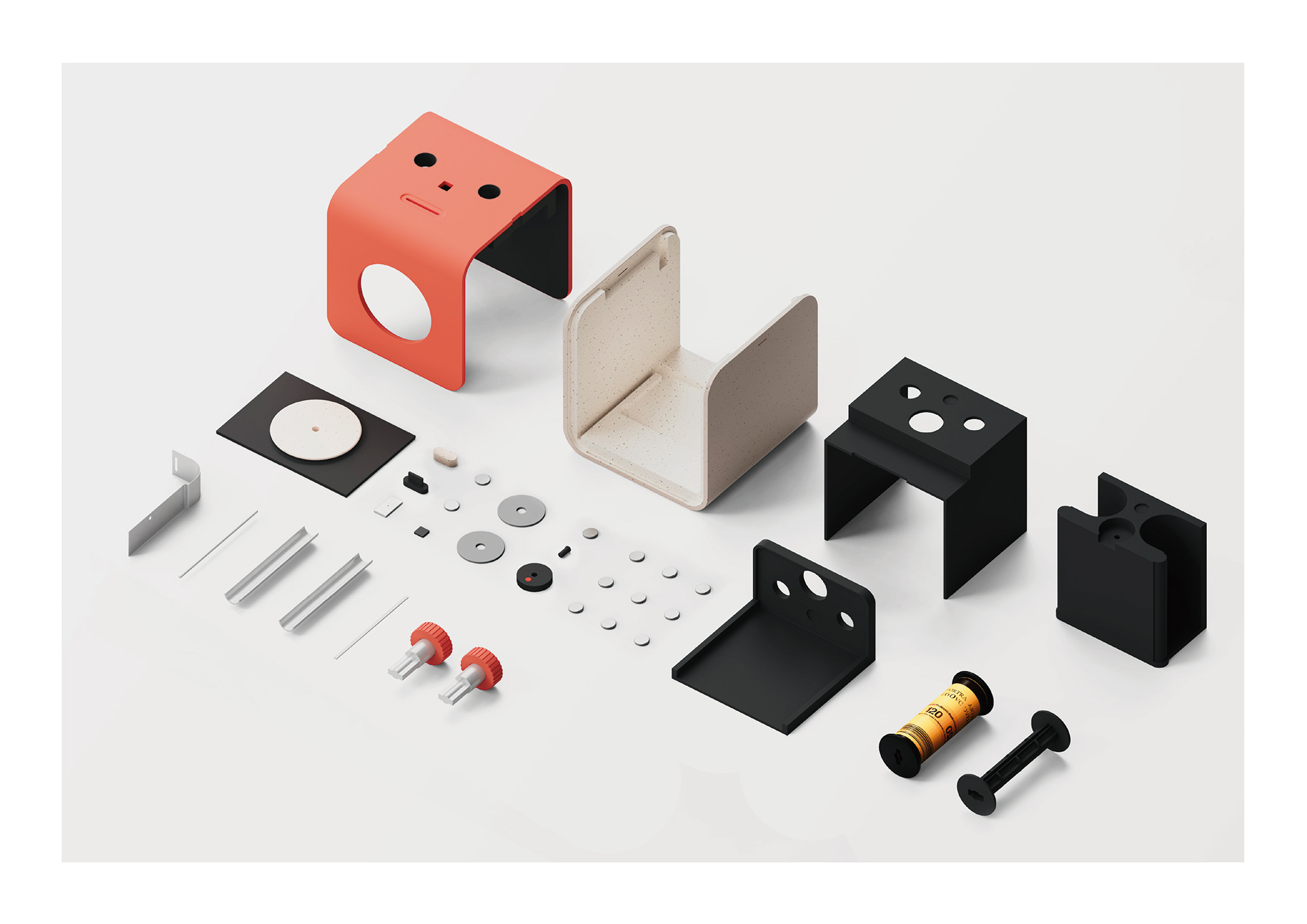 EYE-BOX，Pinhole camera，product design，New Pinhole Camera Concept，
