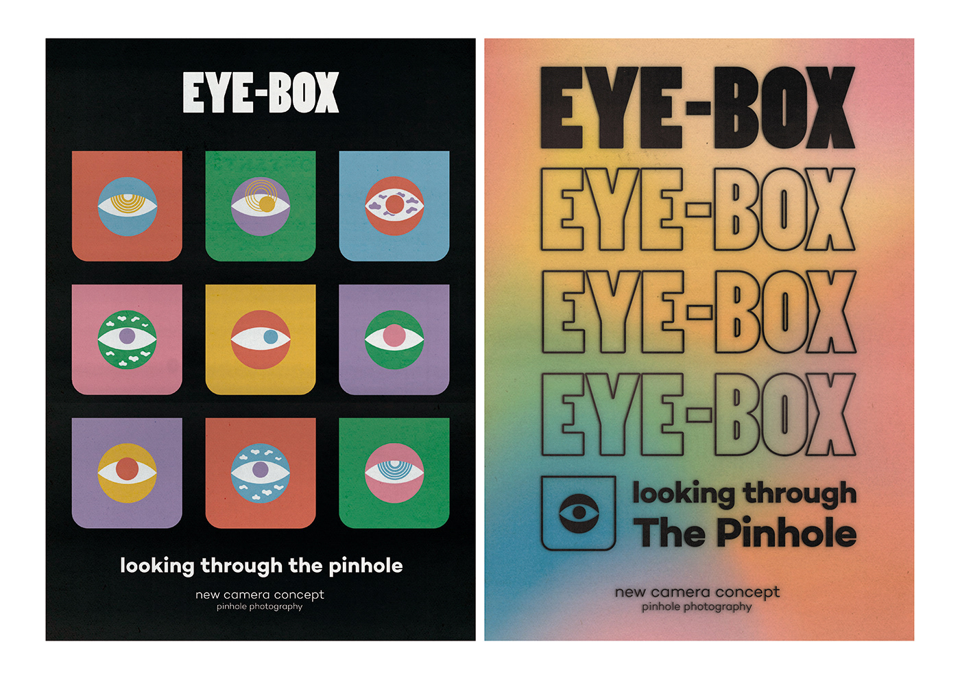 EYE-BOX，Pinhole camera，product design，New Pinhole Camera Concept，