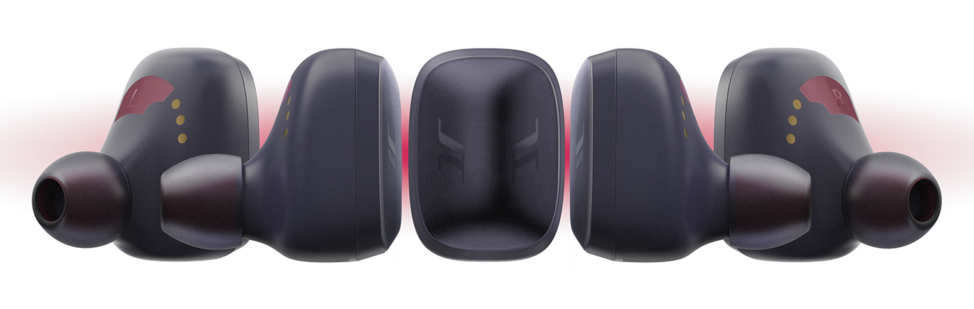 Joel Chang，Speeder Pro Earbuds，product design，Game headset，Ultra-high speed connection technology，