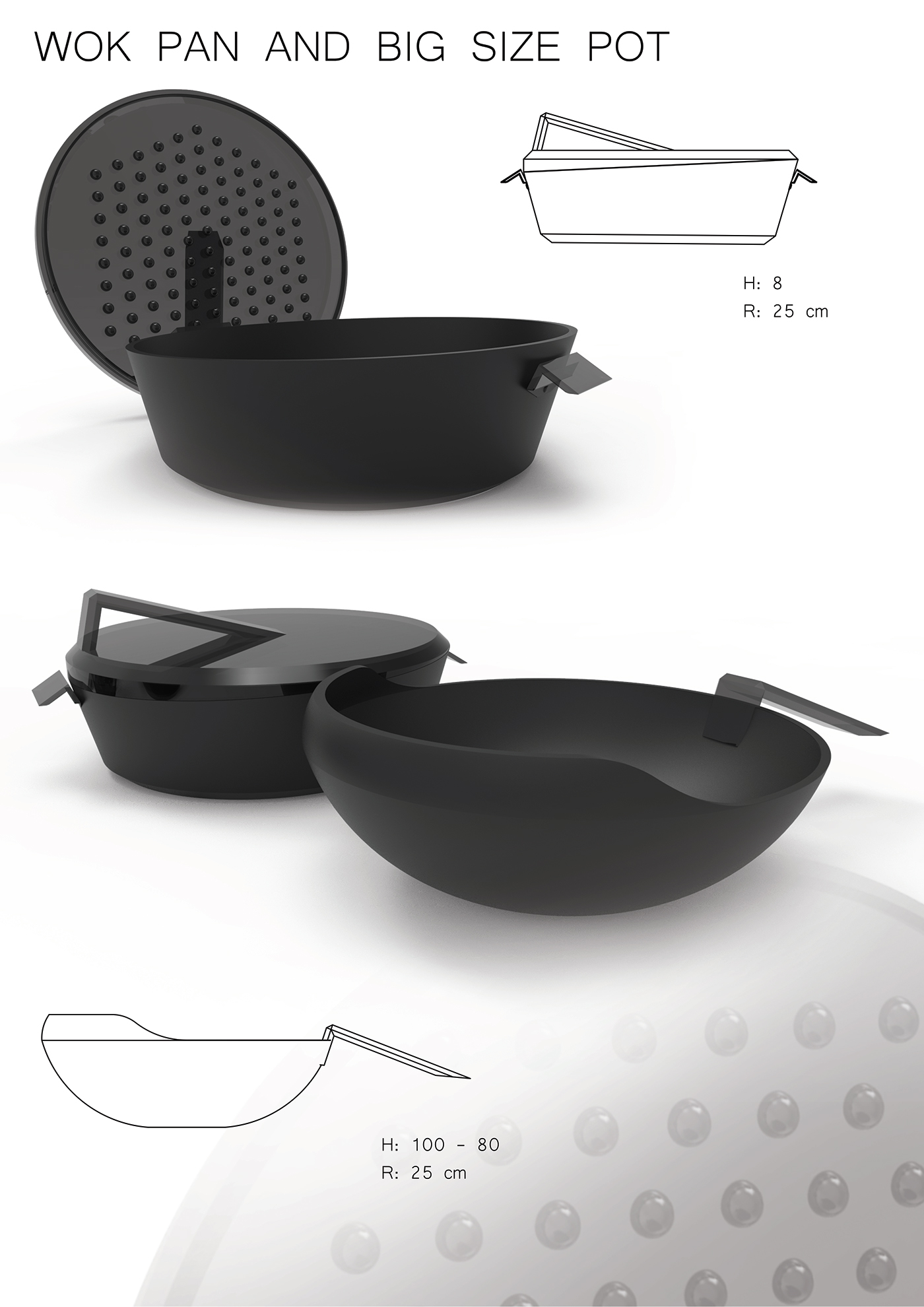 LOOP Cookware，cooker，black，