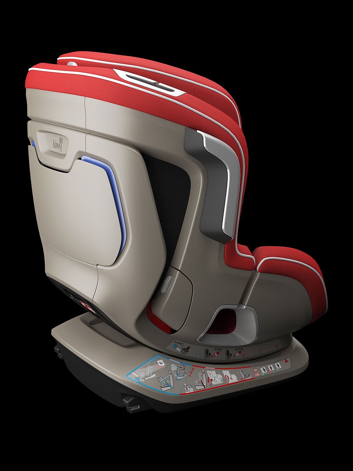 Kiwi，Car seat，SF012，security，