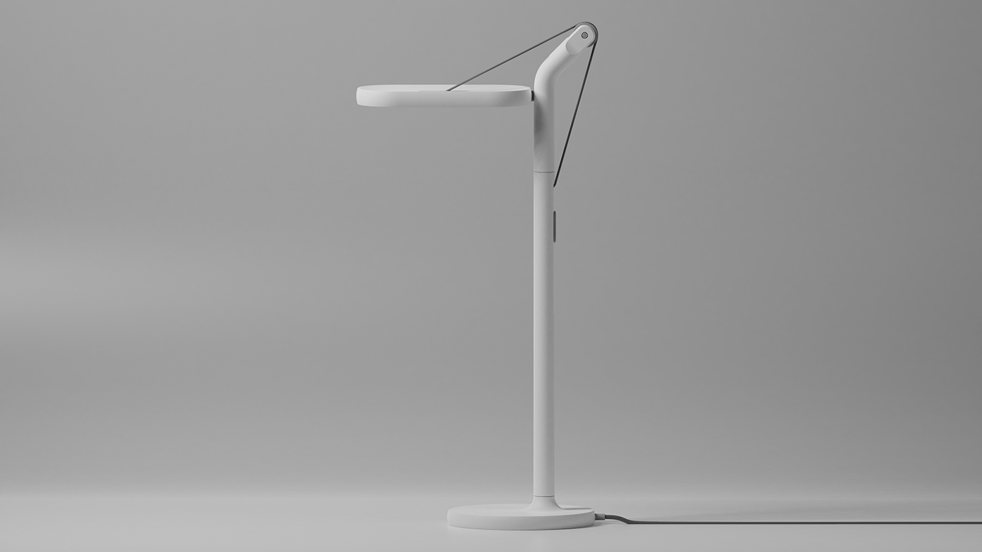 Seongju Kim，Pulley Lamp，Pulley lamp，product design，