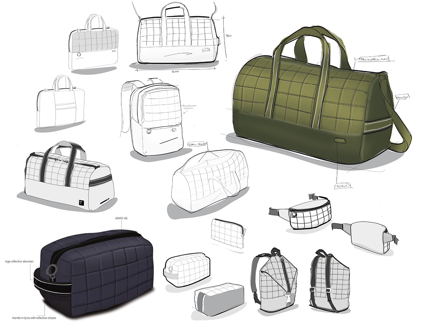 knapsack，both shoulders，motion，fashion，