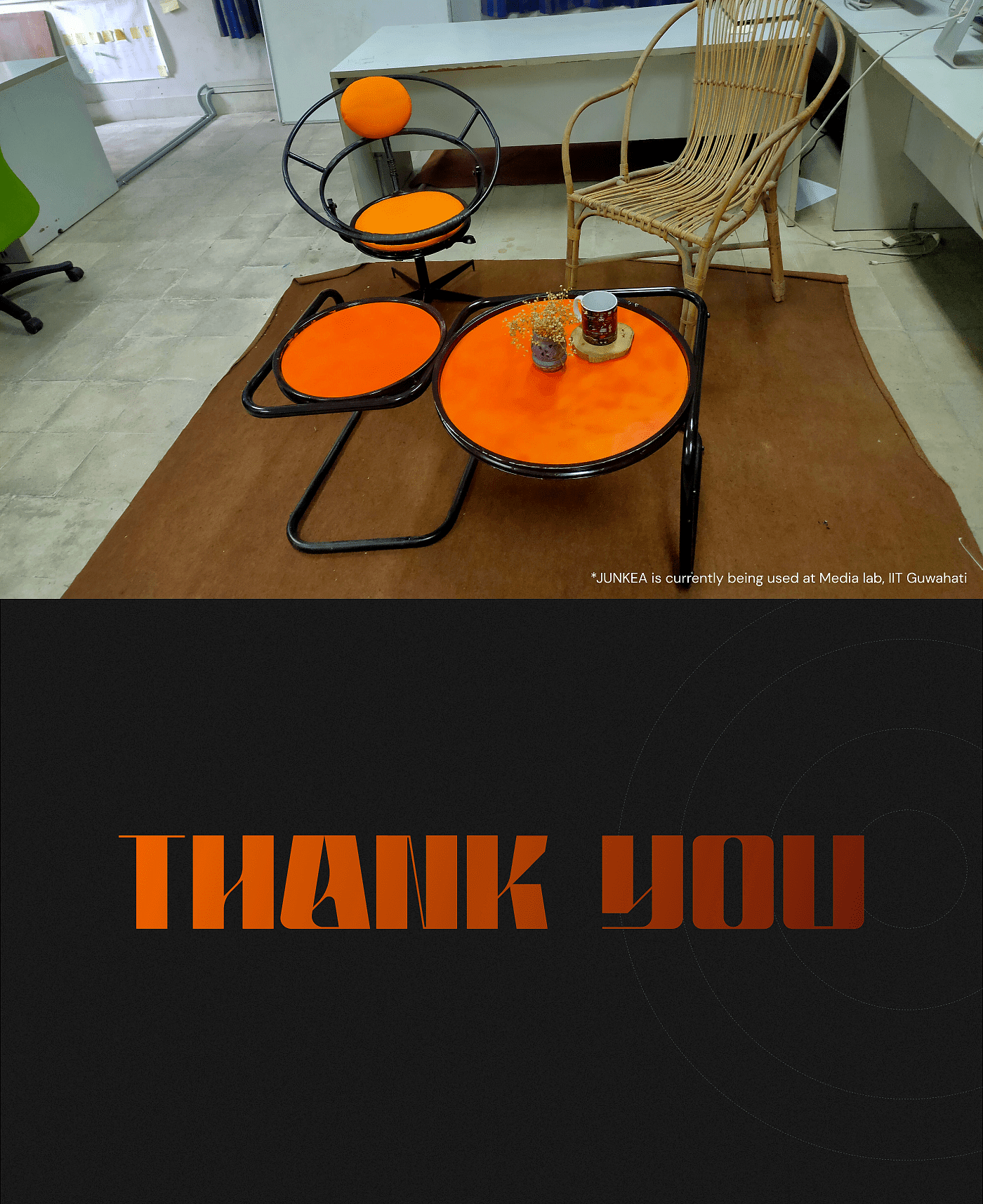 chair，tea table，orange，practical，